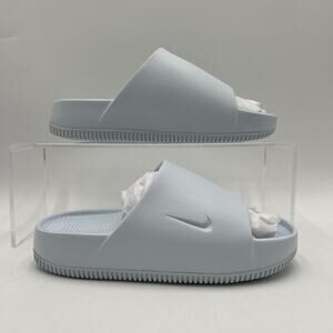 Womens Size 6 Nike Calm Slide Blue Tint Slide Sandals DX4816 400
